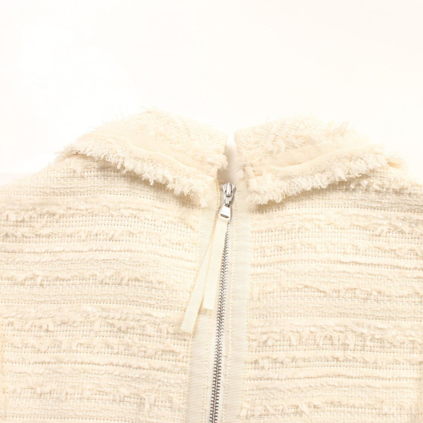 フォクシー FOXEY ワンピース 33545-A0FE10M オフホワイト コットン  