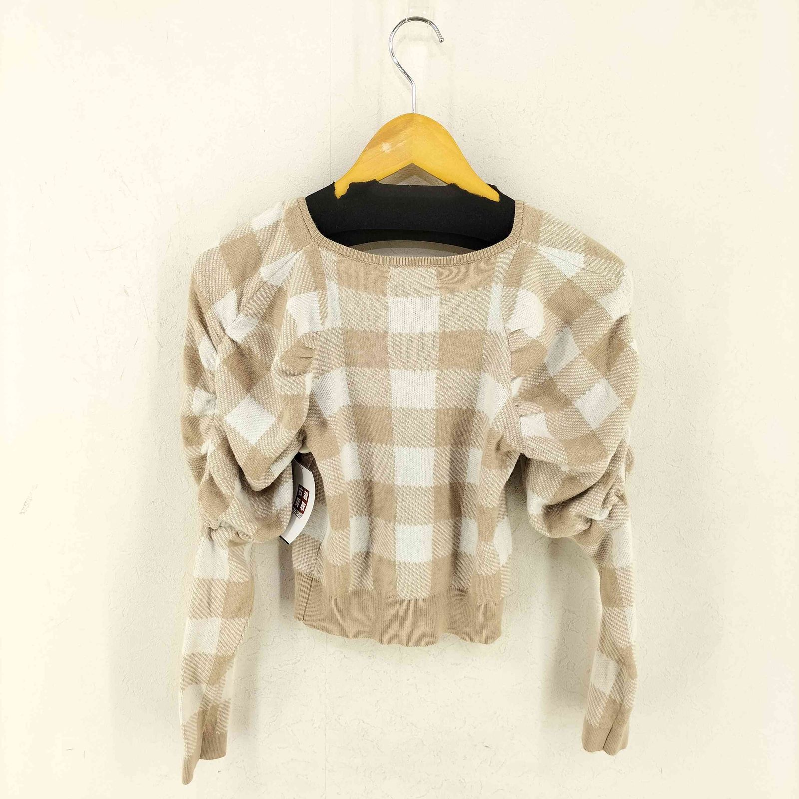 ※最終値下げ中※ダーリッチ♥ブロックチェックニットトップス ダーリッチ Darich ブロックチェックニットトップス レディース