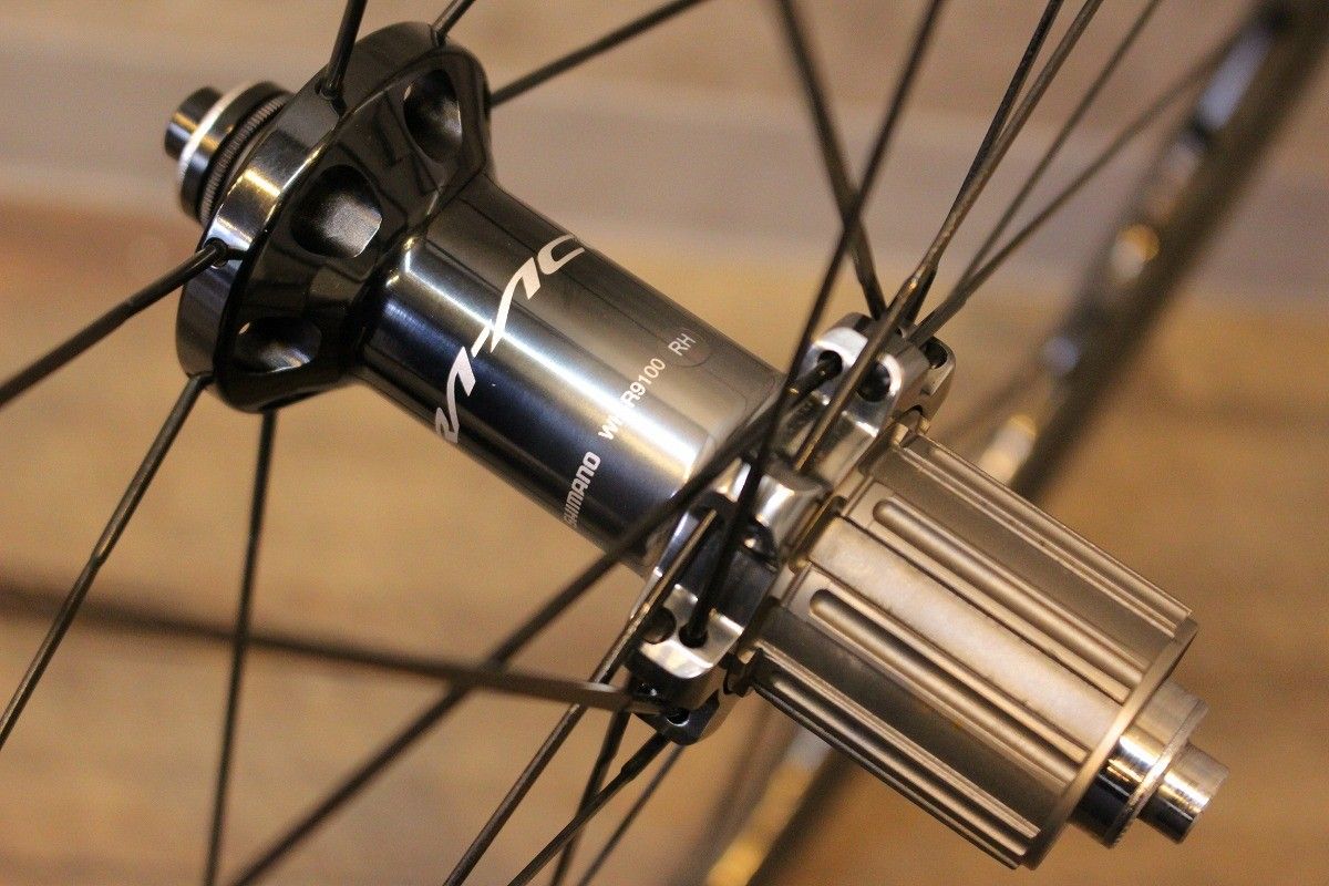 シマノ SHIMANO デュラエース DURA-ACE WH-R9100-C40-CL アルミ/カーボン クリンチャー ホイールセット シマノ 11/12S 15C【名古屋店】