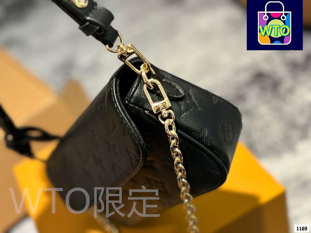 LV/ルイヴィトンWALLET ON CHAIN IVY、脇バッグ、斜めショルダー