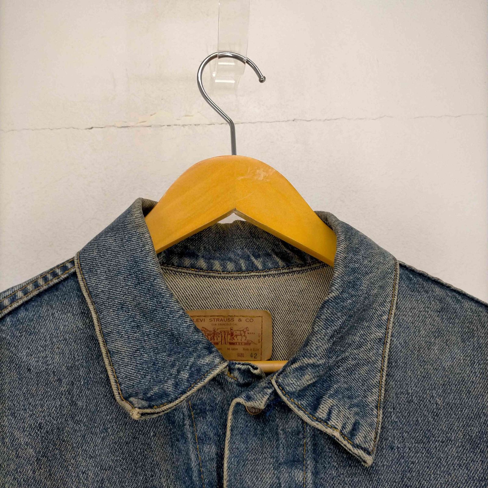 米国製Levi's 95年製　デニムジャケット　42サイズ 米国製Levi's 95年製デニムジャケット42サイズ