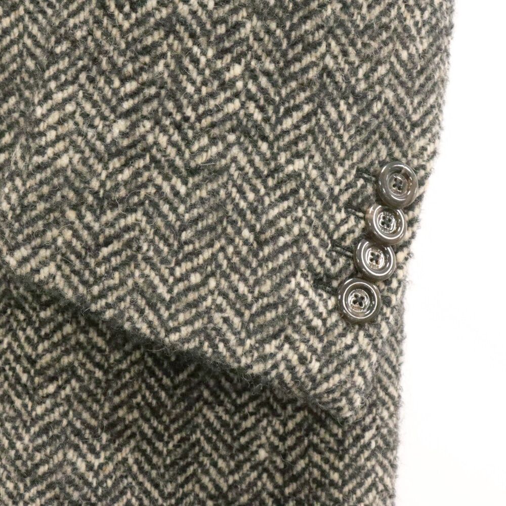 GUCCI ヘリンボーン チェスターコート 中古・古着通販】GUCCI (グッチ) 22AW ZAFUT ウールヘリンボーン