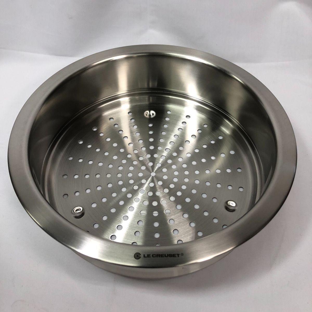 ルクルーゼ 蒸し器 スチーマー 24cm 新古品・未使用品】ル・クルーゼ