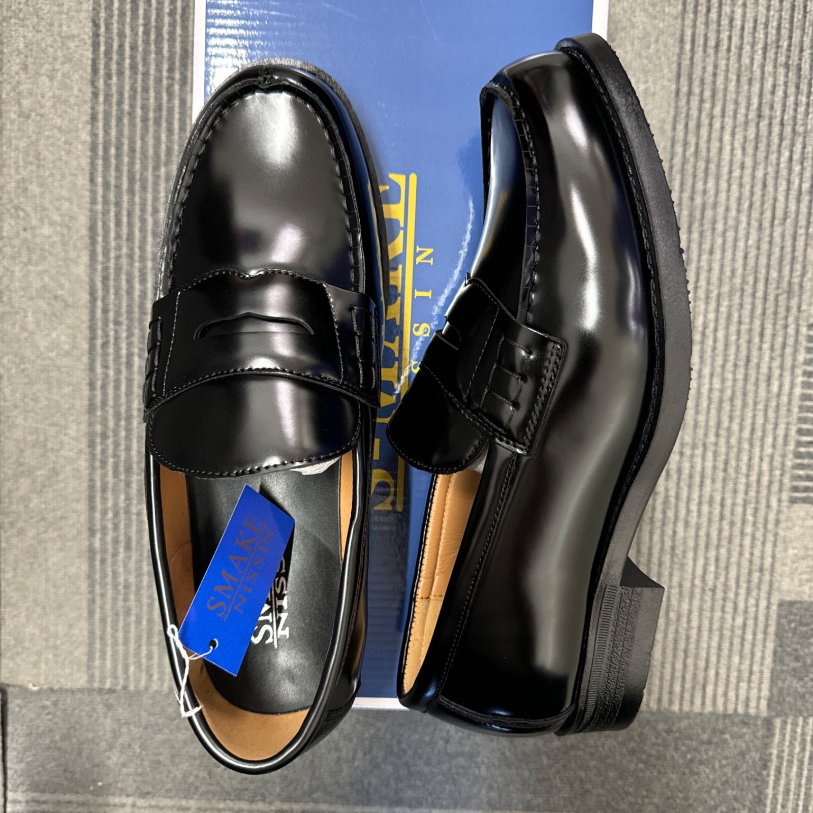学生靴 メンズローファー コインローファー ビジネスシューズ - メルカリ