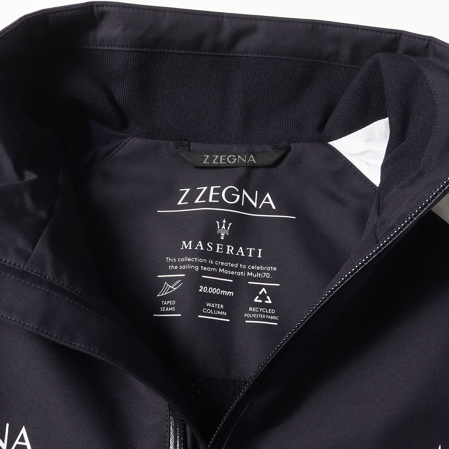 新品】Z Zegna ジー ゼニア ジャケット ネイビー×ホワイト 紺白