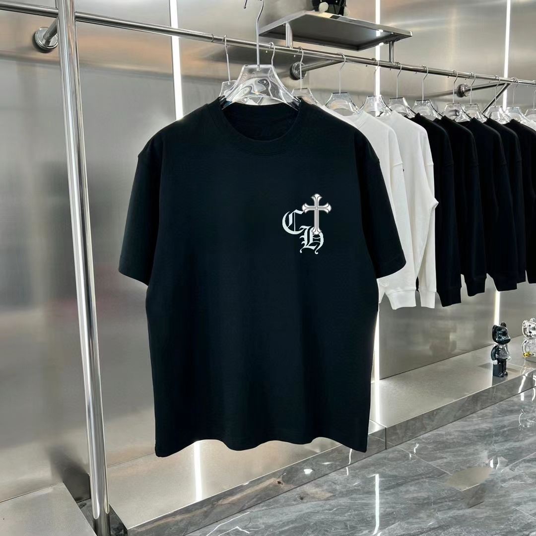 Tシャツ Chrome Hearts クロムハーツ クロムハーツ Ｔシャツ 半袖 春 夏 秋 通気性 並行輸入品 トップス プルオーバー メンズ  レディース 男女兼用 カジュアル ストリートファッション かわいい お洒落 CAT249 - メルカリ