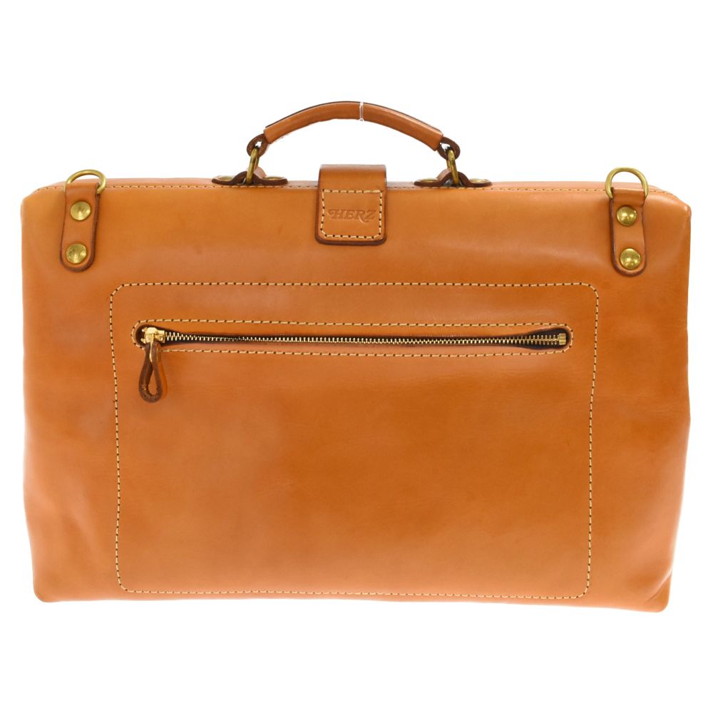 HERZ (ヘルツ) 2WAY レザー ダレスバッグ ショルダーバッグ 