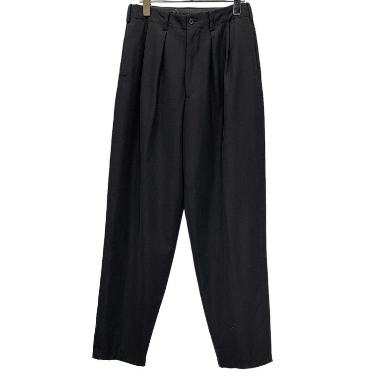 【Y's for men】80s ウールモッサ スラックスパンツ S Yahoo!オークション - 80s Y's for men スラックス / S ウール