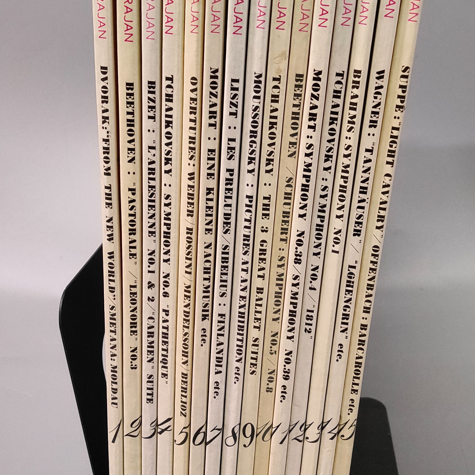 LP  ワールドクラシック　不滅のカラヤン名演集 Vol1〜Vol15 ワールドクラシック不滅のカラヤン名演集 15枚コンプリートBOXの
