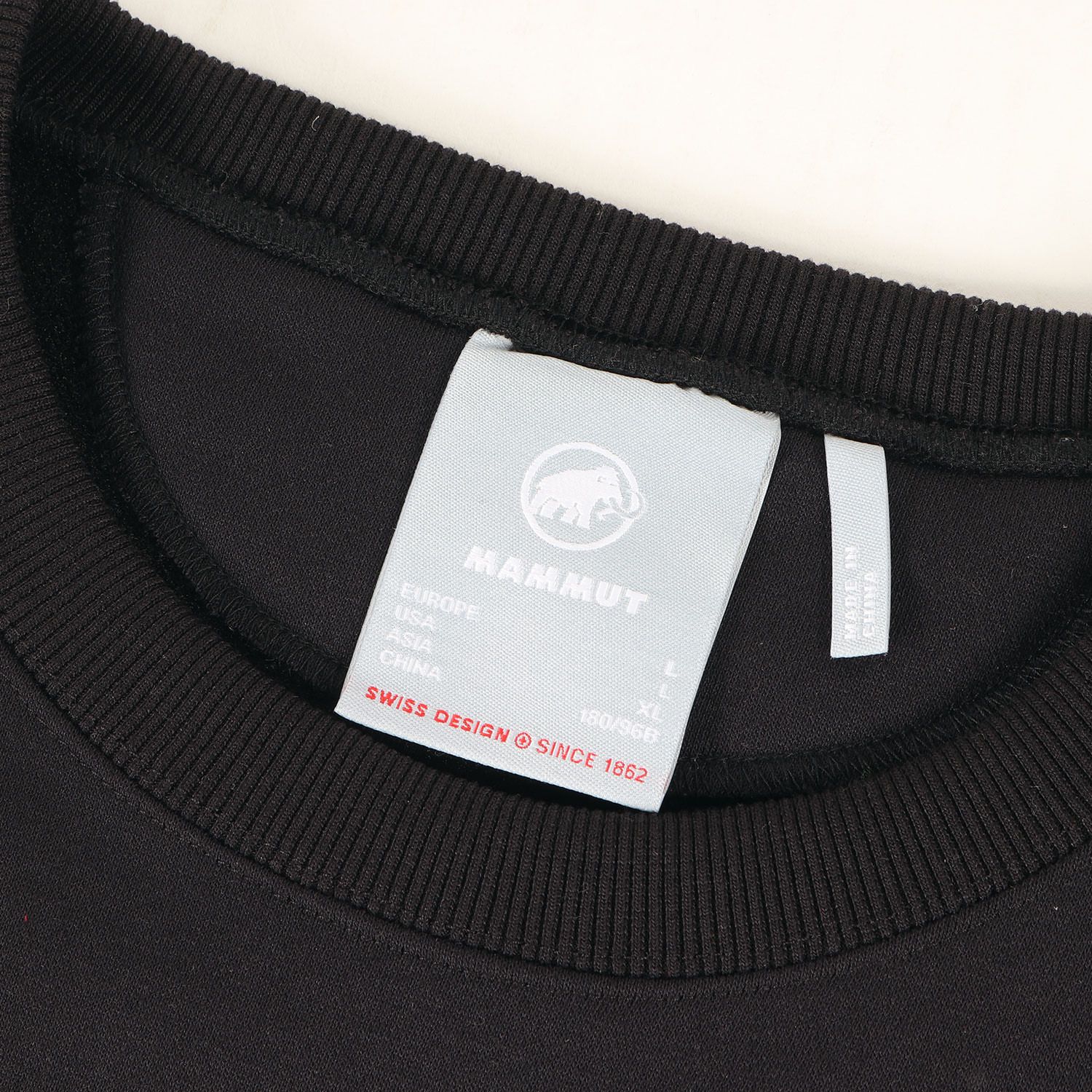 美品】MAMMUT マムート スウェット ブラック 黒 サイズ:XL | 23AW