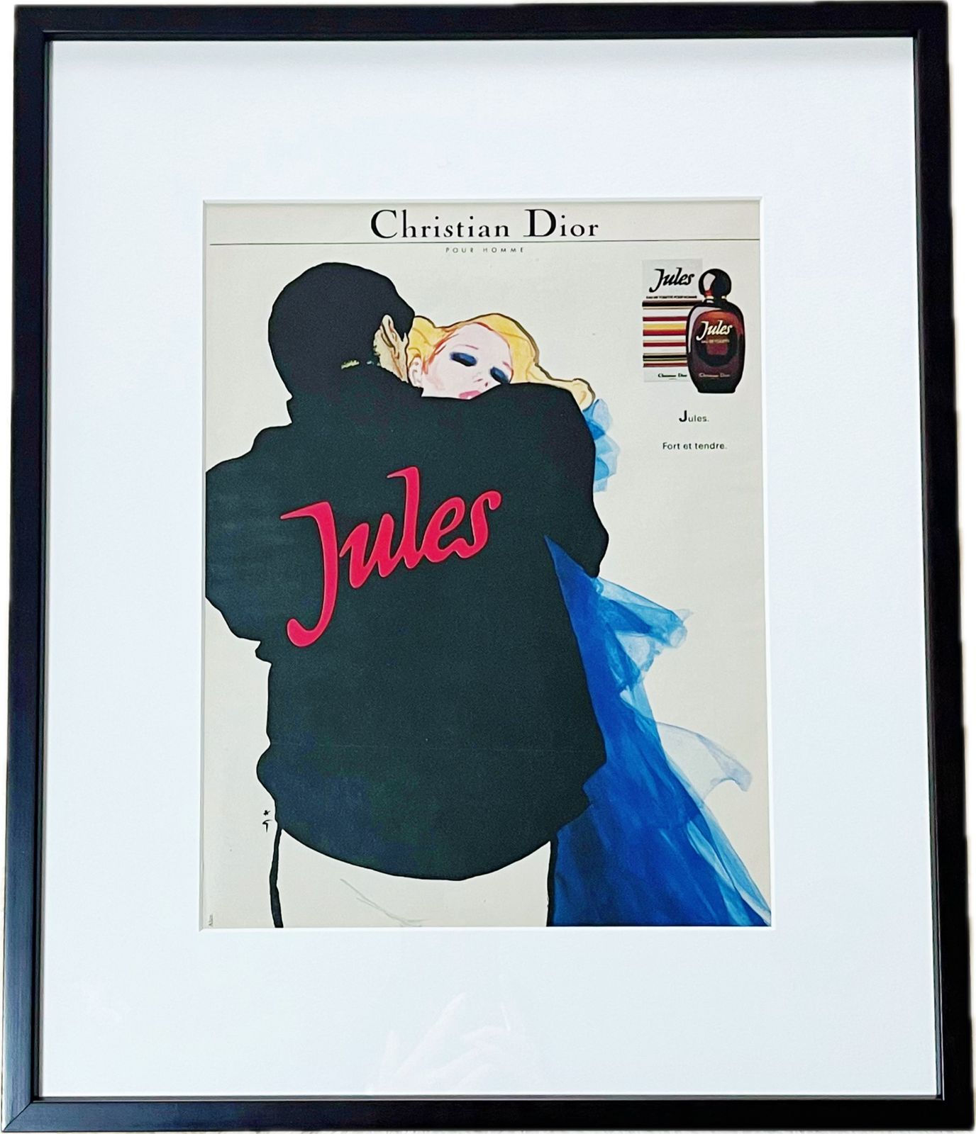 1984 広告＞ Rene Gruau Christian Dior ルネ グリュオ ディオール