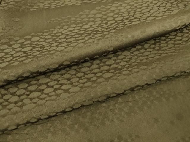 平和屋着物▽上質な色無地 単衣 石畳地紋 涅色 正絹 ♥ DAAV5981az