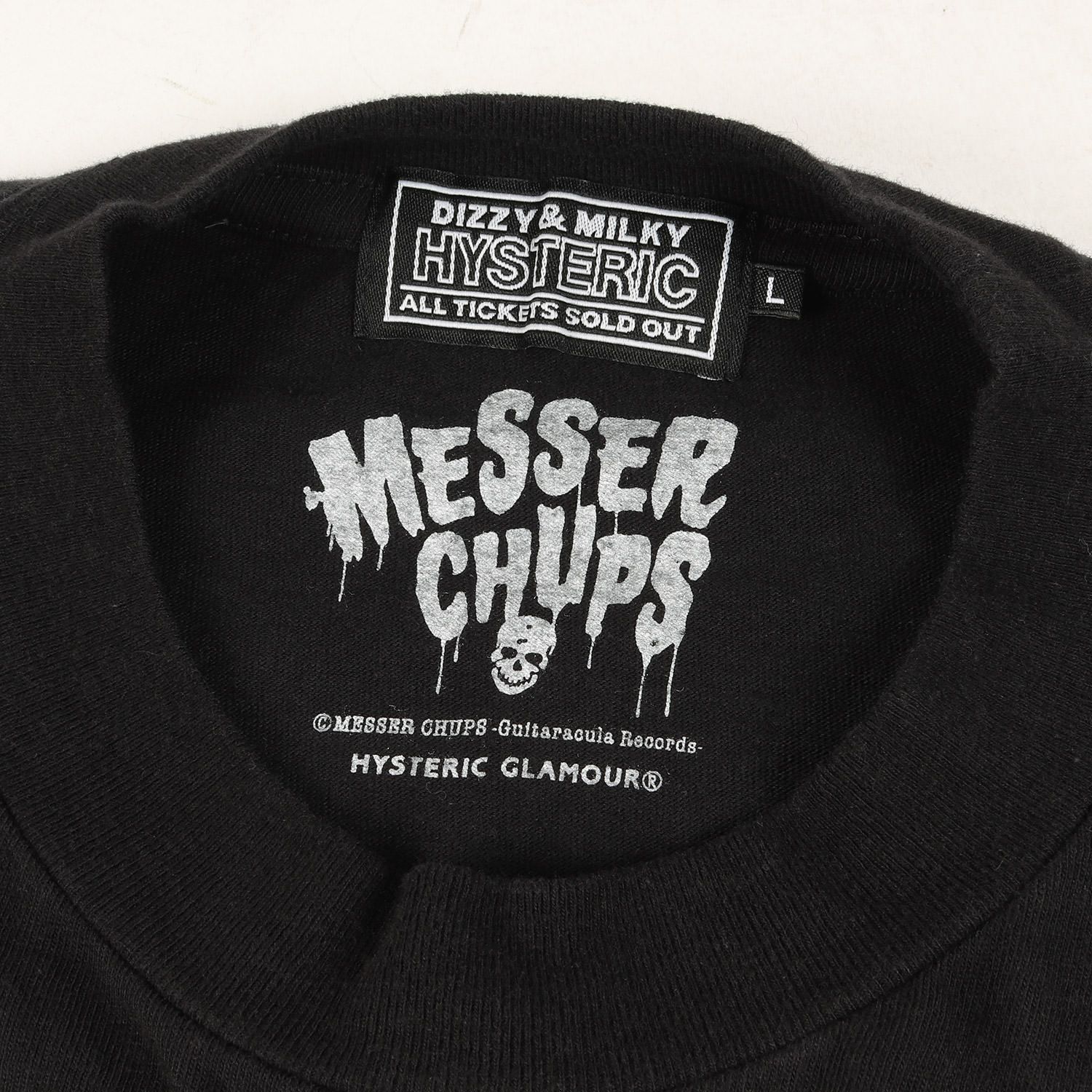 HYSTERIC GLAMOUR ヒステリックグラマー Tシャツ サイズ:L MESSER