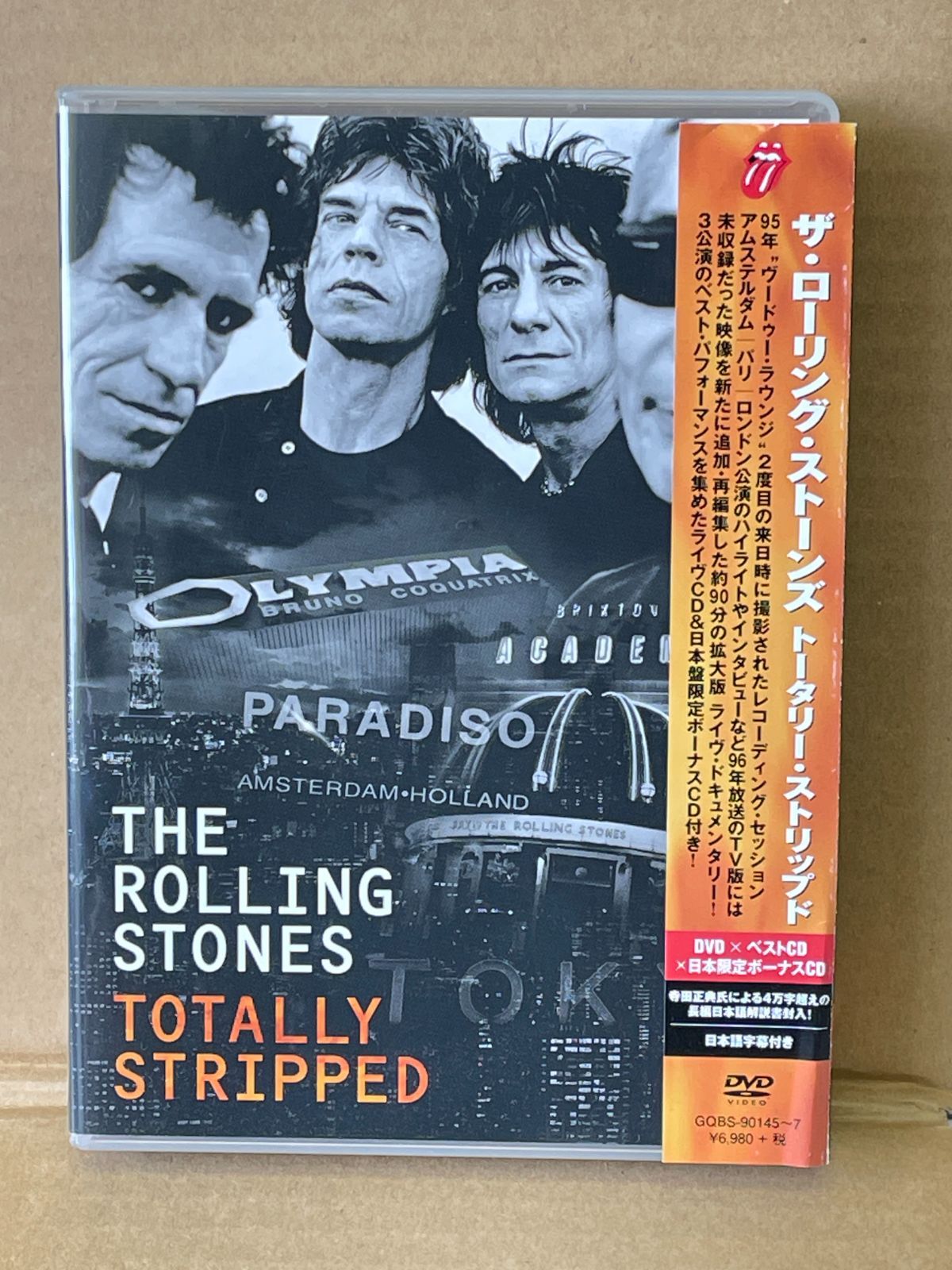 U2 ザ・ローリング・ストーンズ/トータリー・ストリップド〈初回限定盤〉 U2 ザ・ローリング・ストーンズ/トータリー・ストリップド〈初回