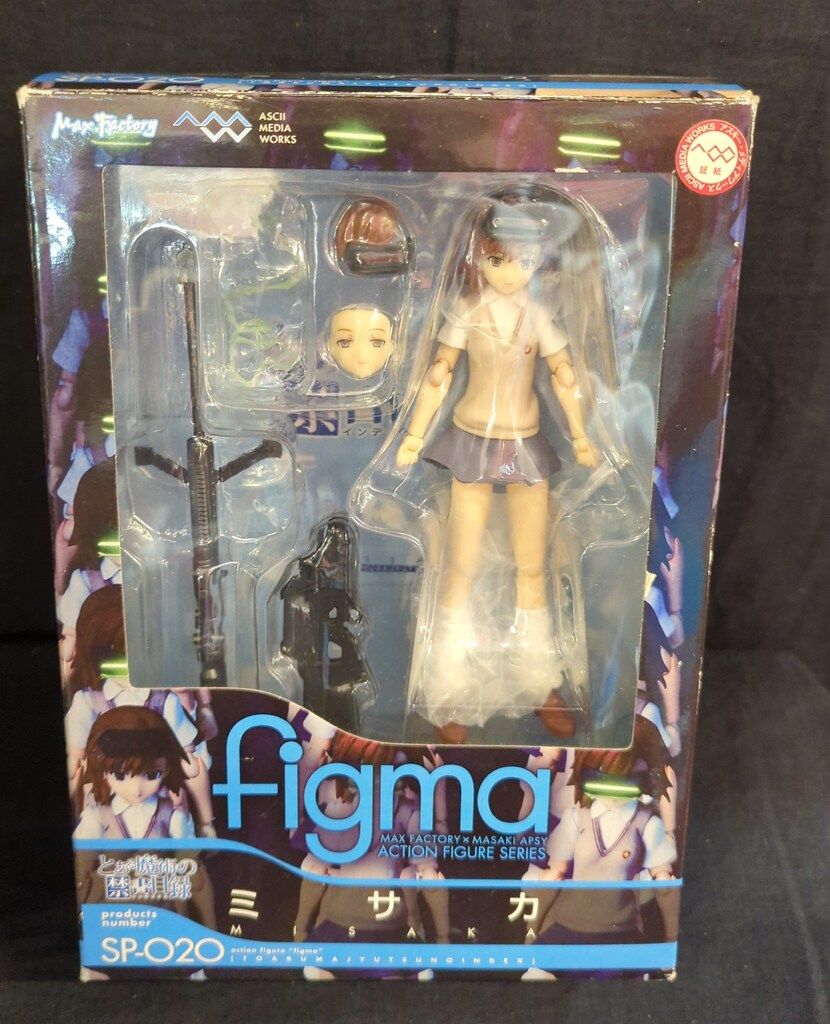 Figma 12＃G/12082 figma フィグマ SP-020 ミサカ とある魔術の禁書目録 可動 figma ミサカ SP-020 とある魔術の禁書目録　未開封