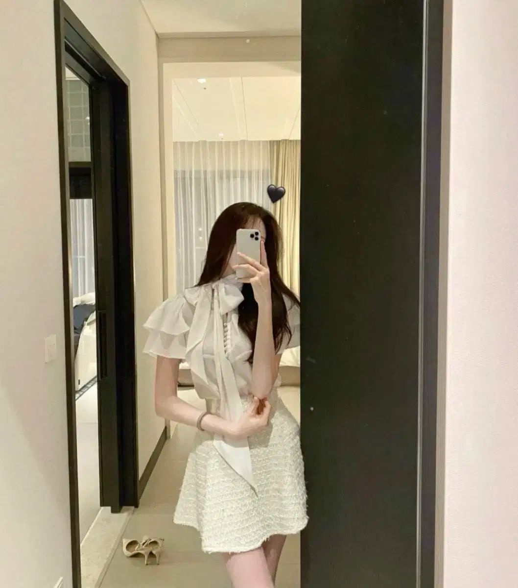 ラベルルブラン パール ミント フ スカート