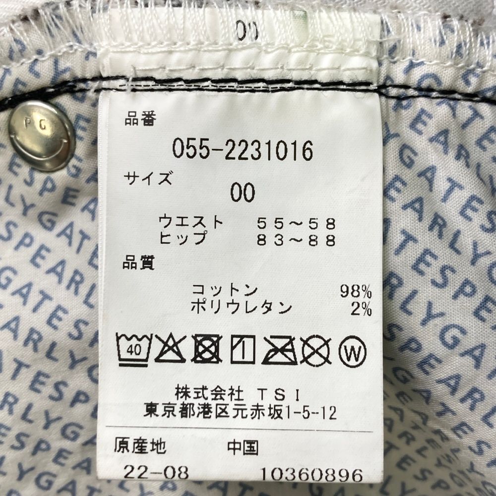 サイズ：00 PEARLY GATES パーリーゲイツ 2022年 055-2231016