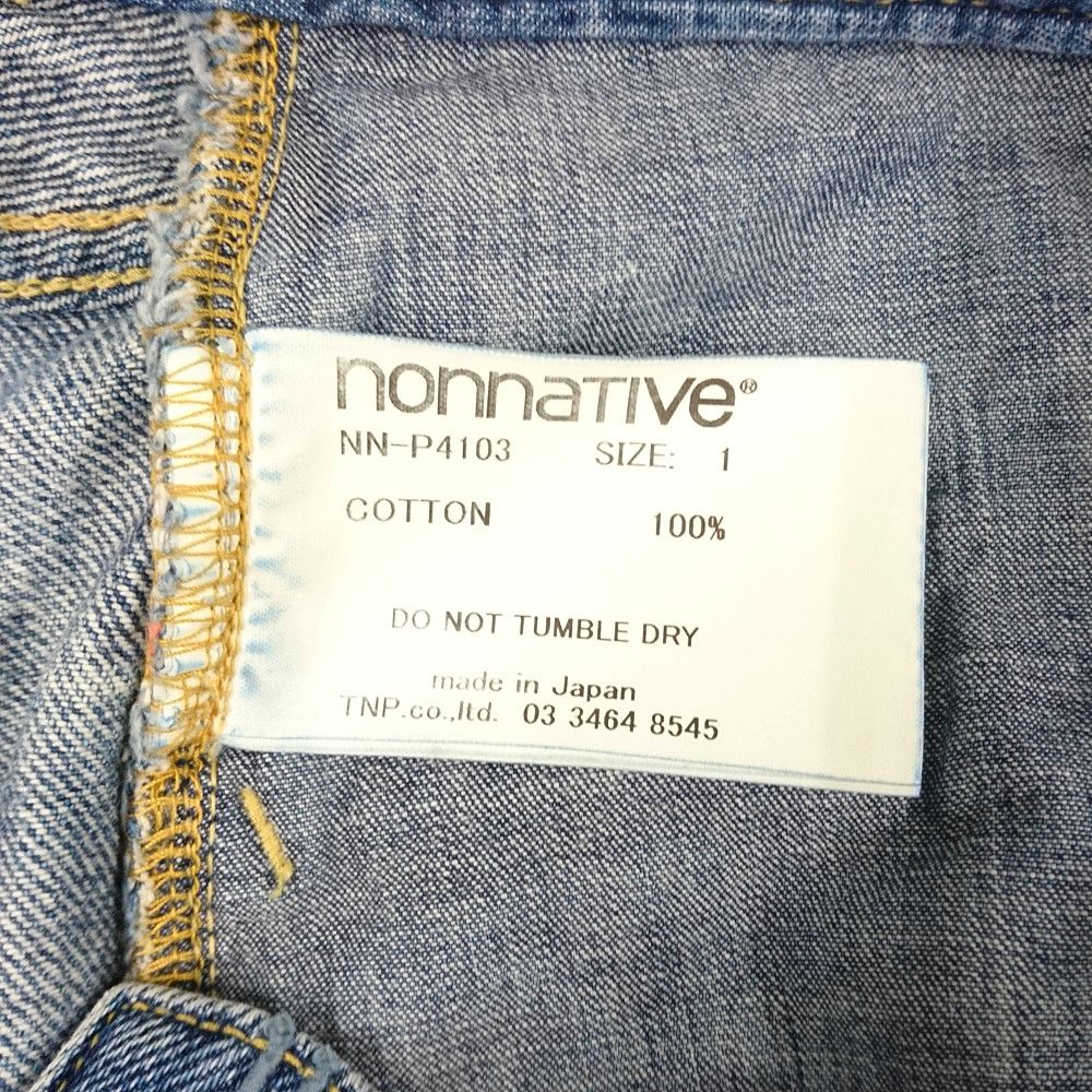 NONNATIVE ノンネイティブ 品番 NN-P4103 BRAD 加工 デニムパンツ