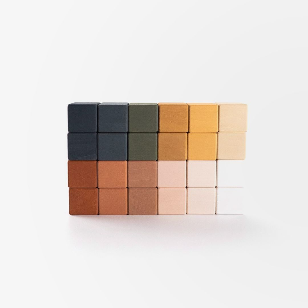 ウクライナ 木製積み木セット】 SABO CONCEPT Blocks Set / Green