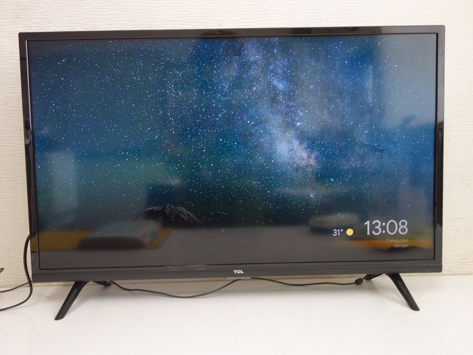 中古】M▽TCL 液晶テレビ 2023年 32インチ LEDバックライト Android TV 