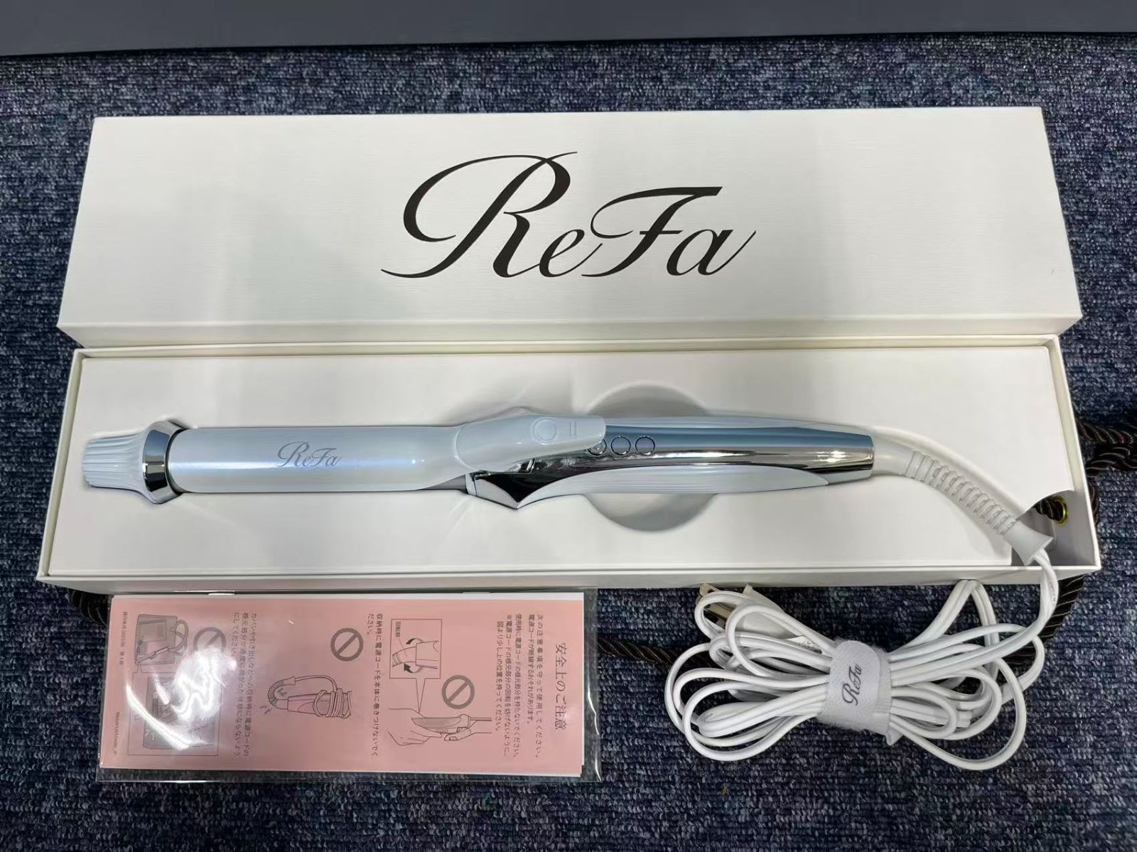 美容家電 美品 リファ CURL IRON PRO 26mm RE-AU-02A ホワイト
