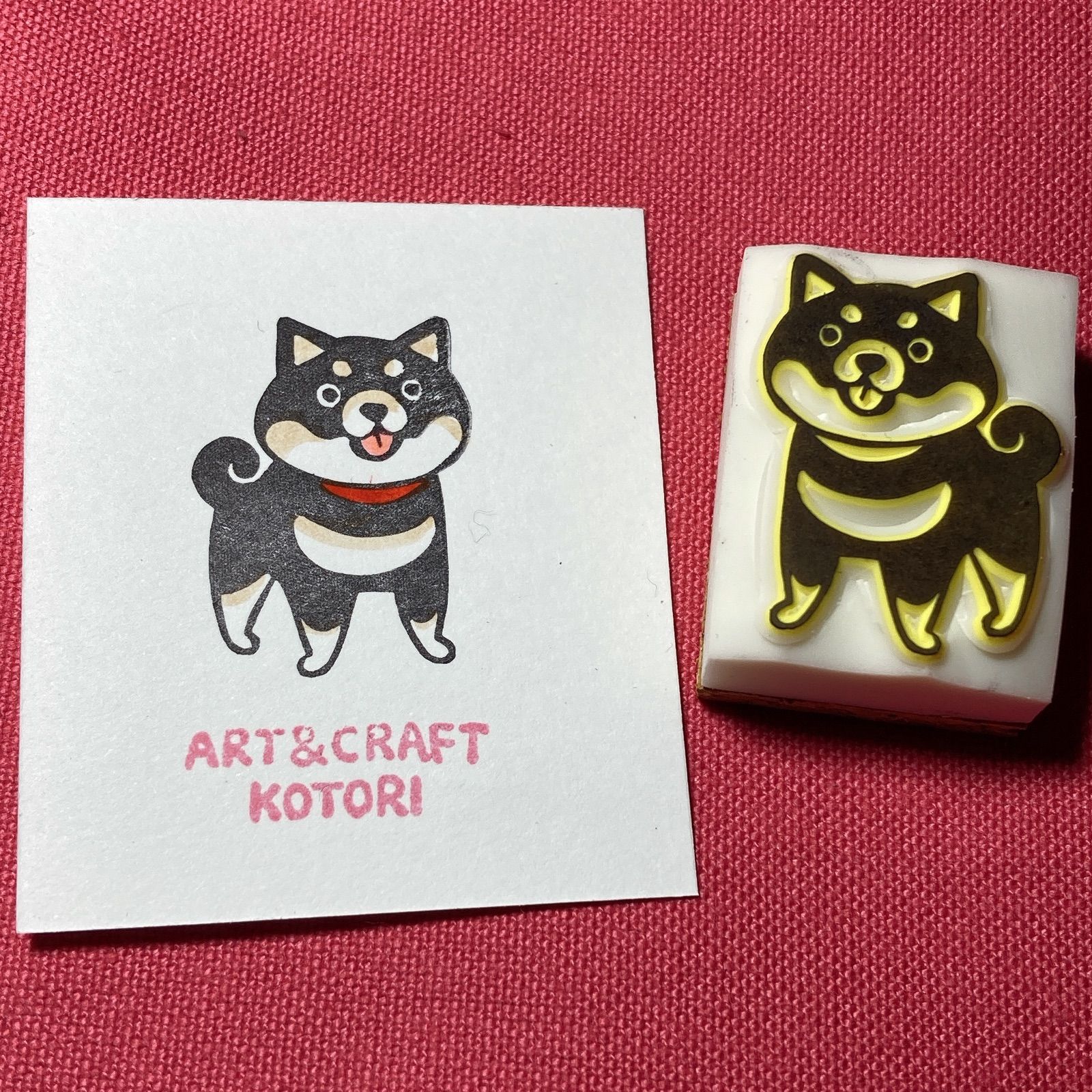 柴ちゃん様ご確認用]オーダー☆消しゴムはんこ