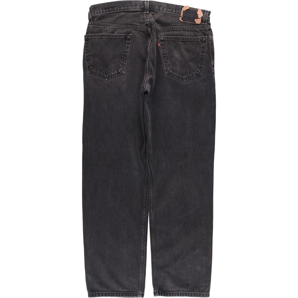 古着 00年代 リーバイス Levi s 505 REGULAR FIT ブラックデニム テーパードデニムパンツ メンズw36相当 eaa585634