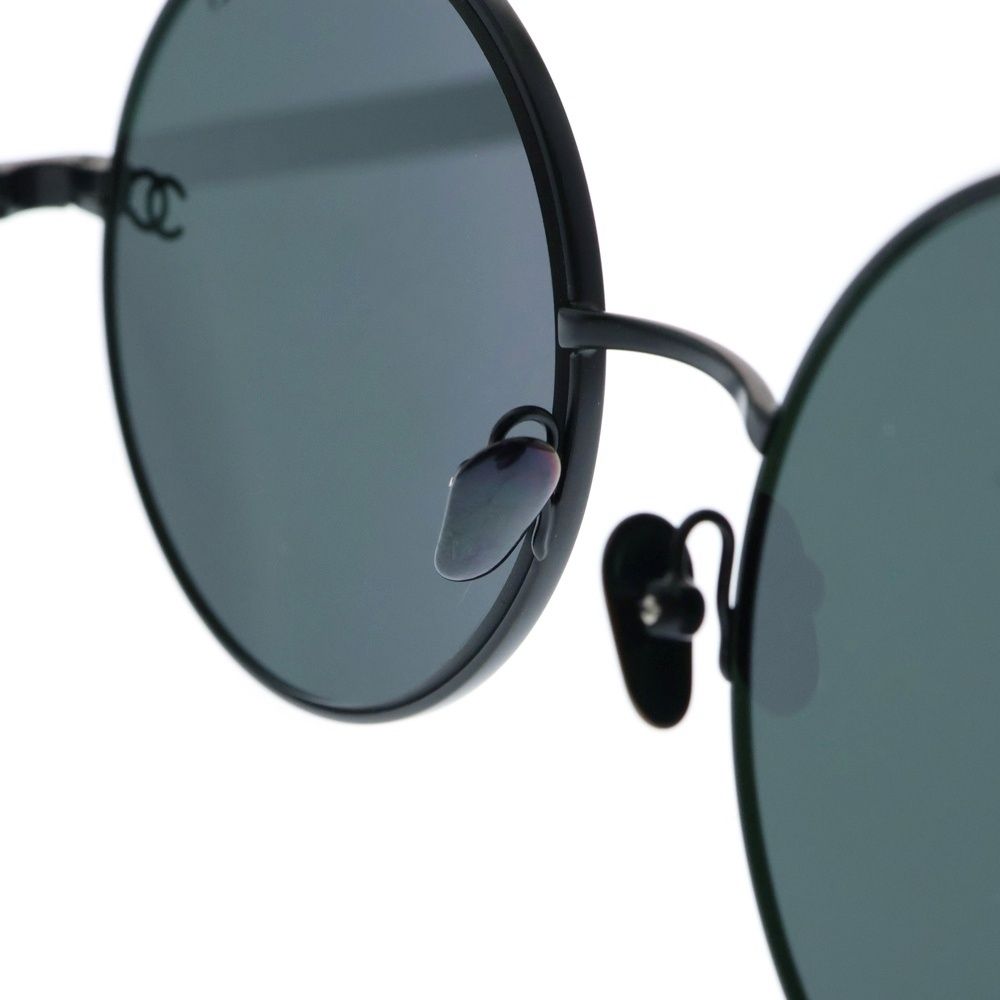 CHANEL サングラス CH4268 54-18 ダークブラウン CHANEL (シャネル) ラウンドサングラス ココマークレンズ アイ