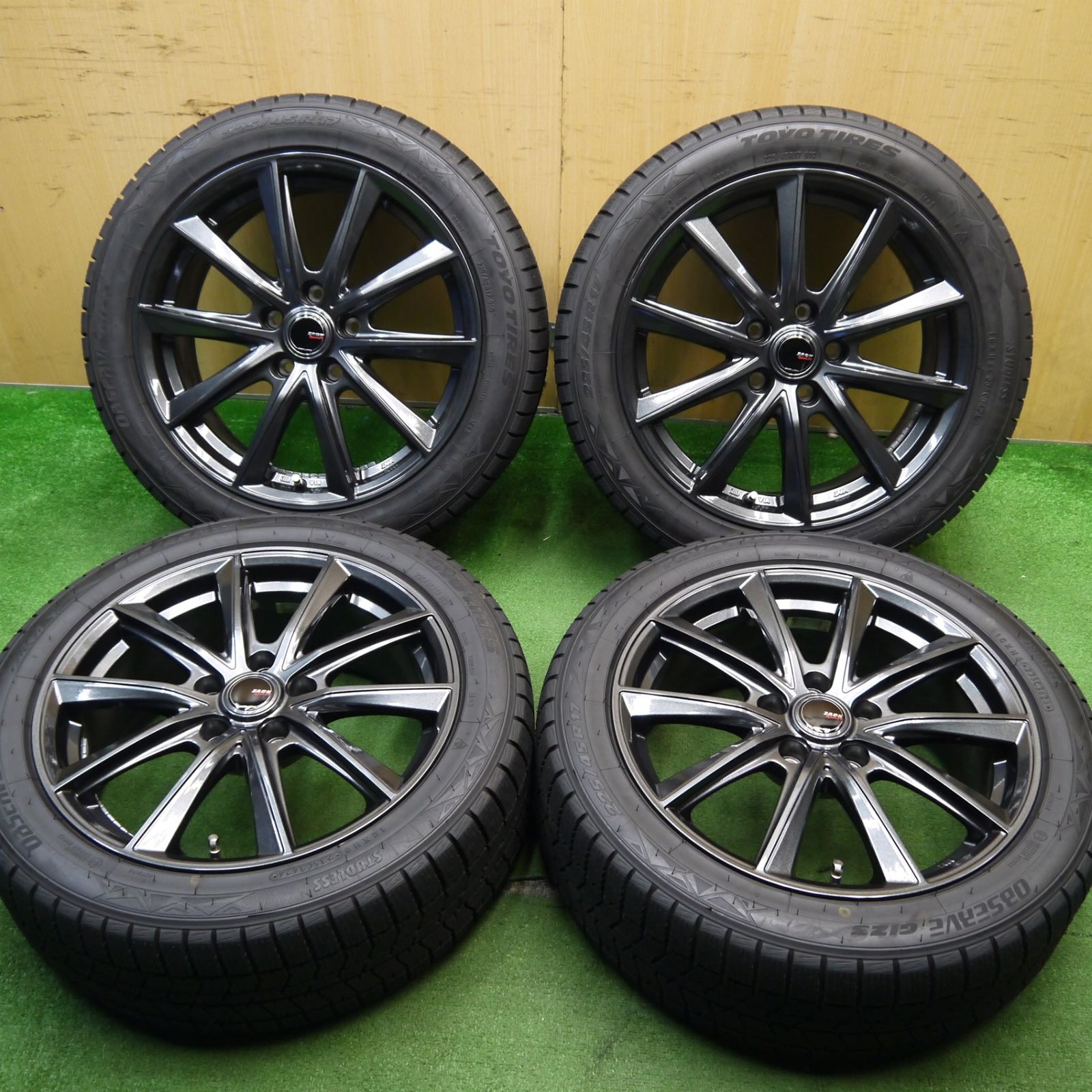 タイヤほぼ未使用！24年！キレイ☆スタッドレス 225/45R17