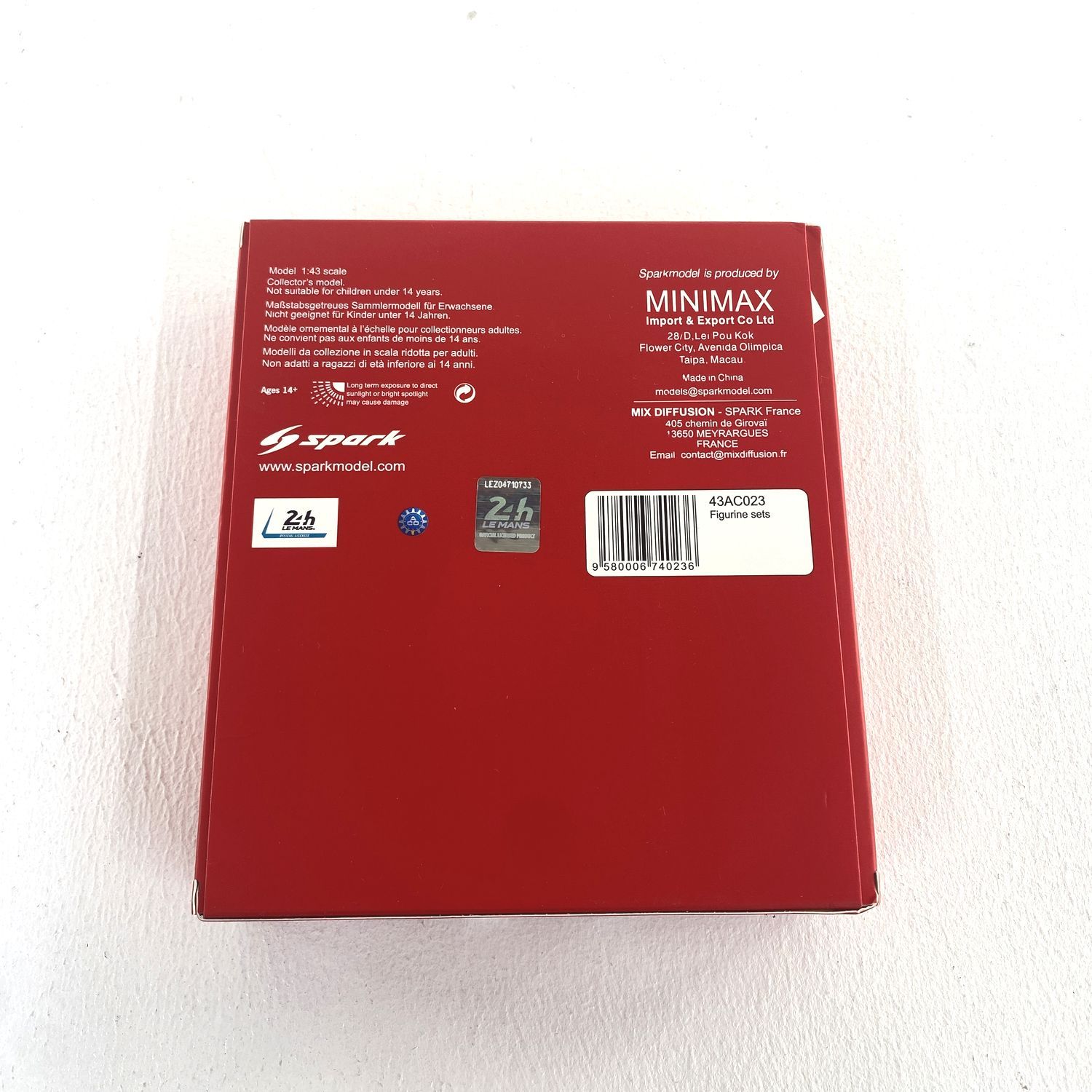 【★加古川物流】【中古品】スパーク 1/43 グリッドガールズ 1990s  【727】 ☆加古川物流】【中古品】スパーク 1/43 グリッドガールズ 1990s