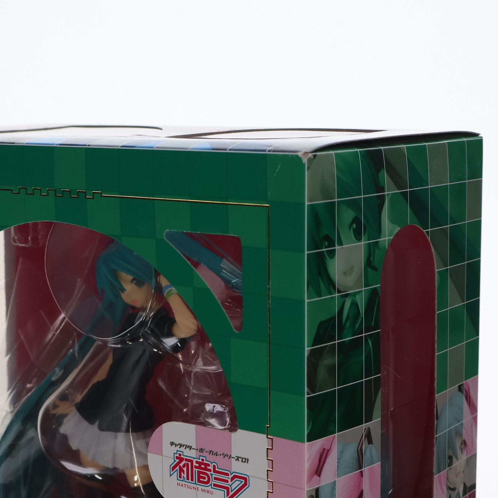 ファミリーマート限定 A賞 初音ミク FamilyMart Ver. 1/8 スケールフィギュア Happyくじ 初音ミク 2012 キャラクター・ボーカル・シリーズ01 初音ミク プライズ サニーサイドアップ ファミリーマート限定 A賞 初音ミク FamilyMart Ver. 1/8