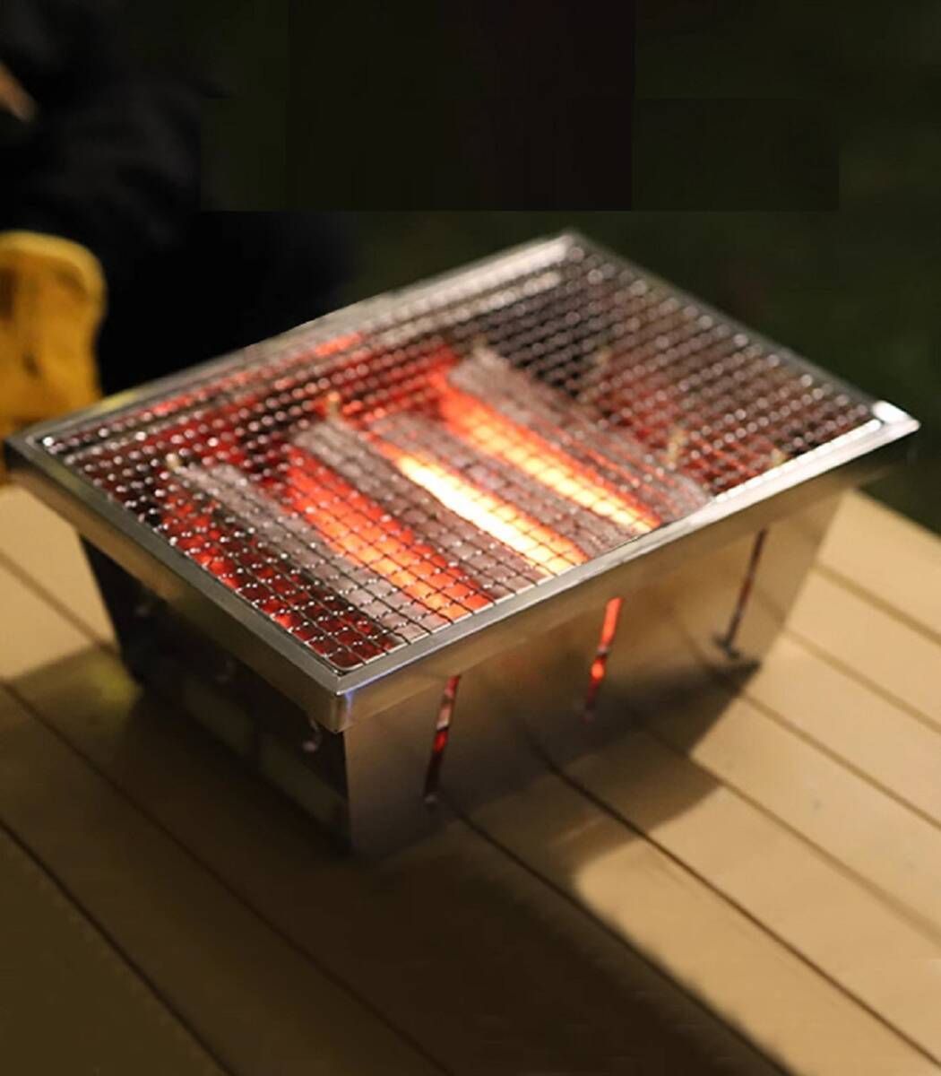 IGT規格 1ユニット テーブル バーベキューコンロ 折りたたみ 36×22×15cm キャンプ アウトドア