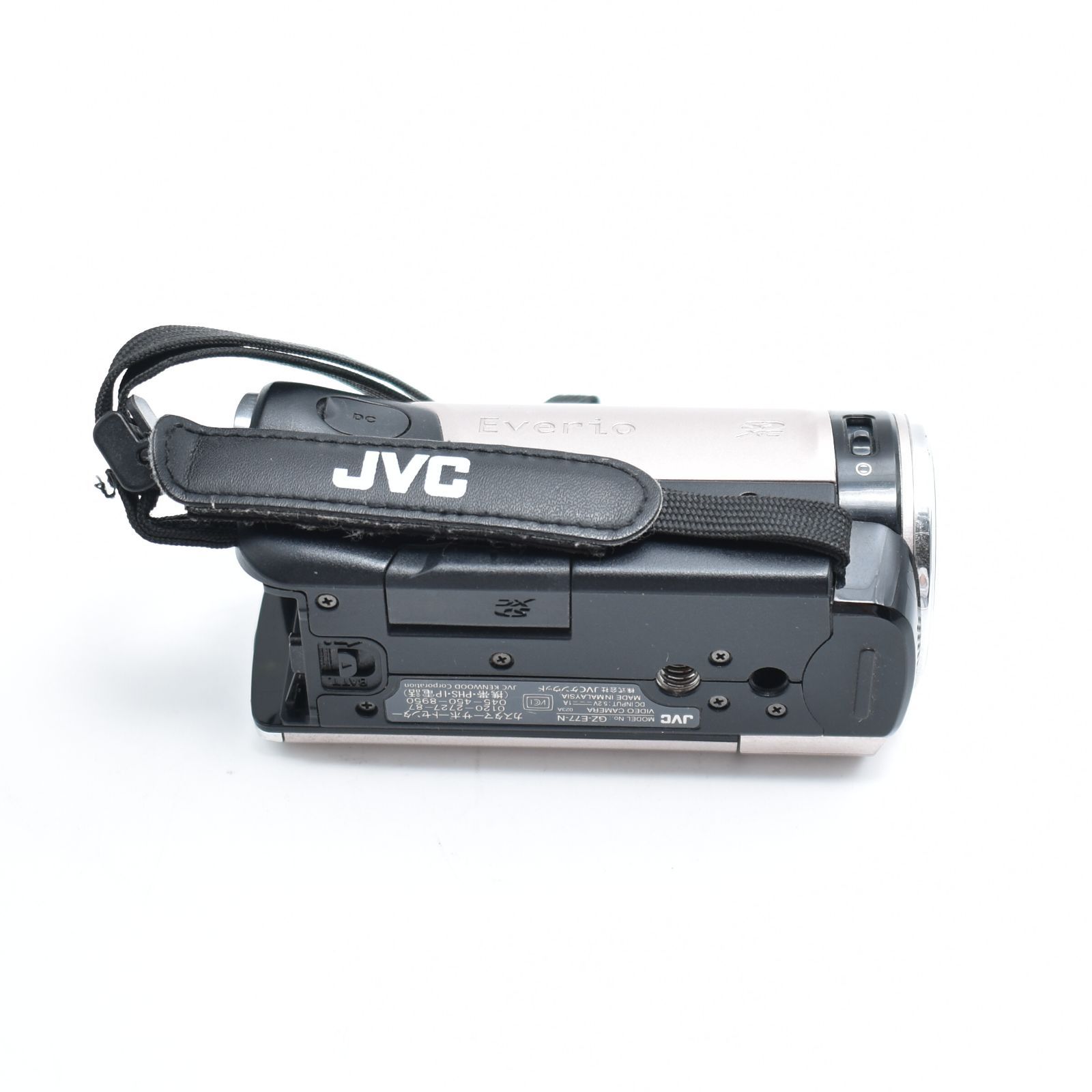 B#9954 ビクター JVC SD対応 フルハイビジョンビデオカメラ(クリア