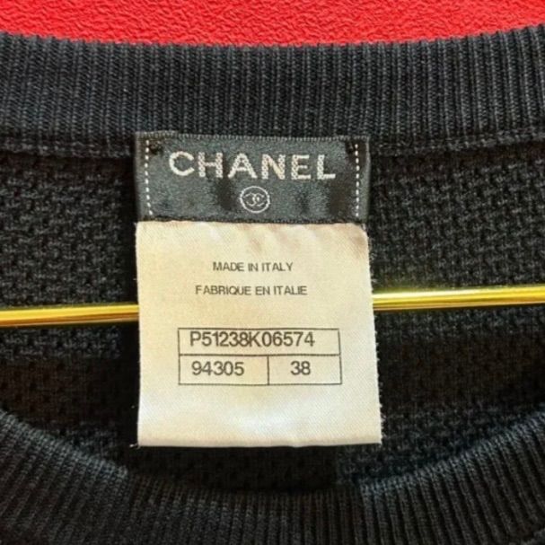 極美品】☆ CHANEL シャネル サマーニット 表記サイズ38 Mサイズ 