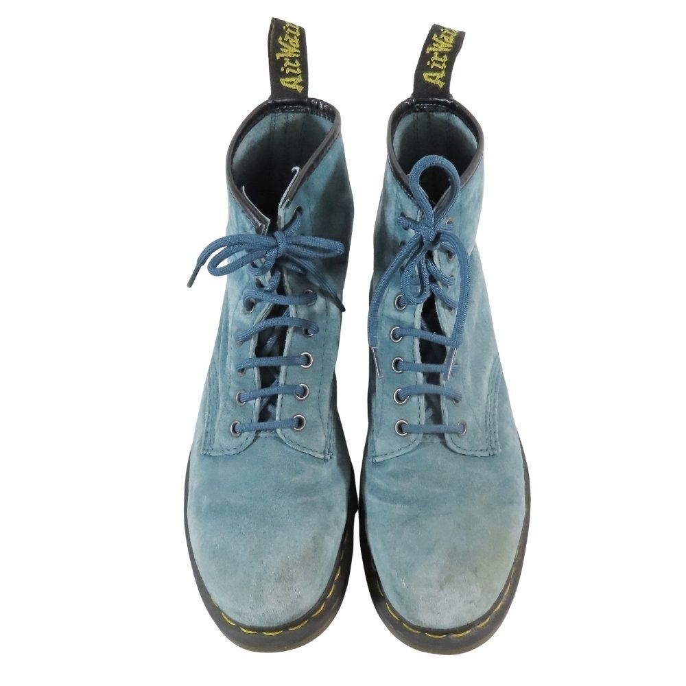 ドクターマーチン 水色 Dr.Martens ドクターマーチン 21466 スエードレザー ブーツ 8