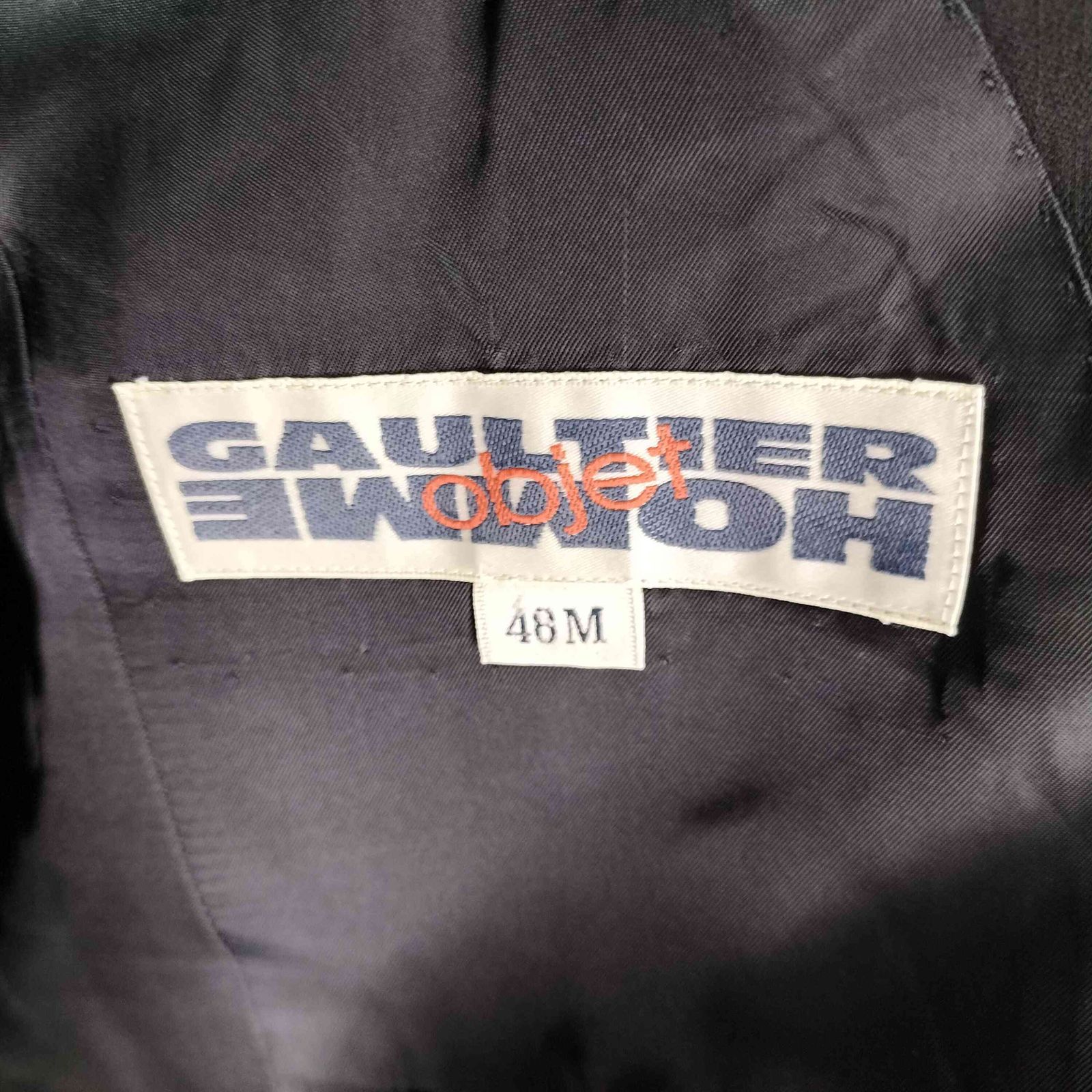 ゴルチエオムオブジェ GAULTIER HOMME objet ウール3Bテーラード