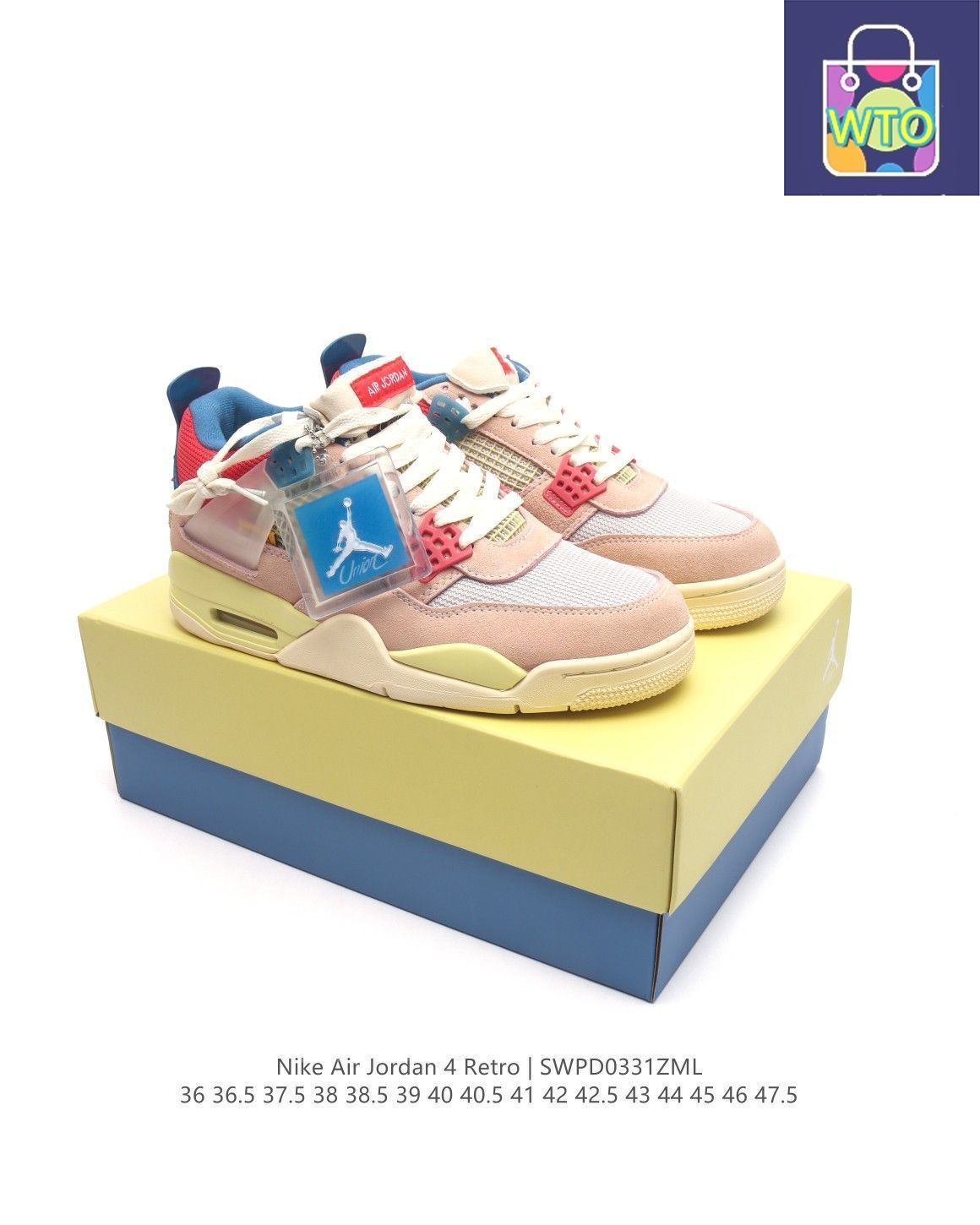 全新未使用Nike Air Jordan 4 Retro OG 男女兼用 AQ9129-170