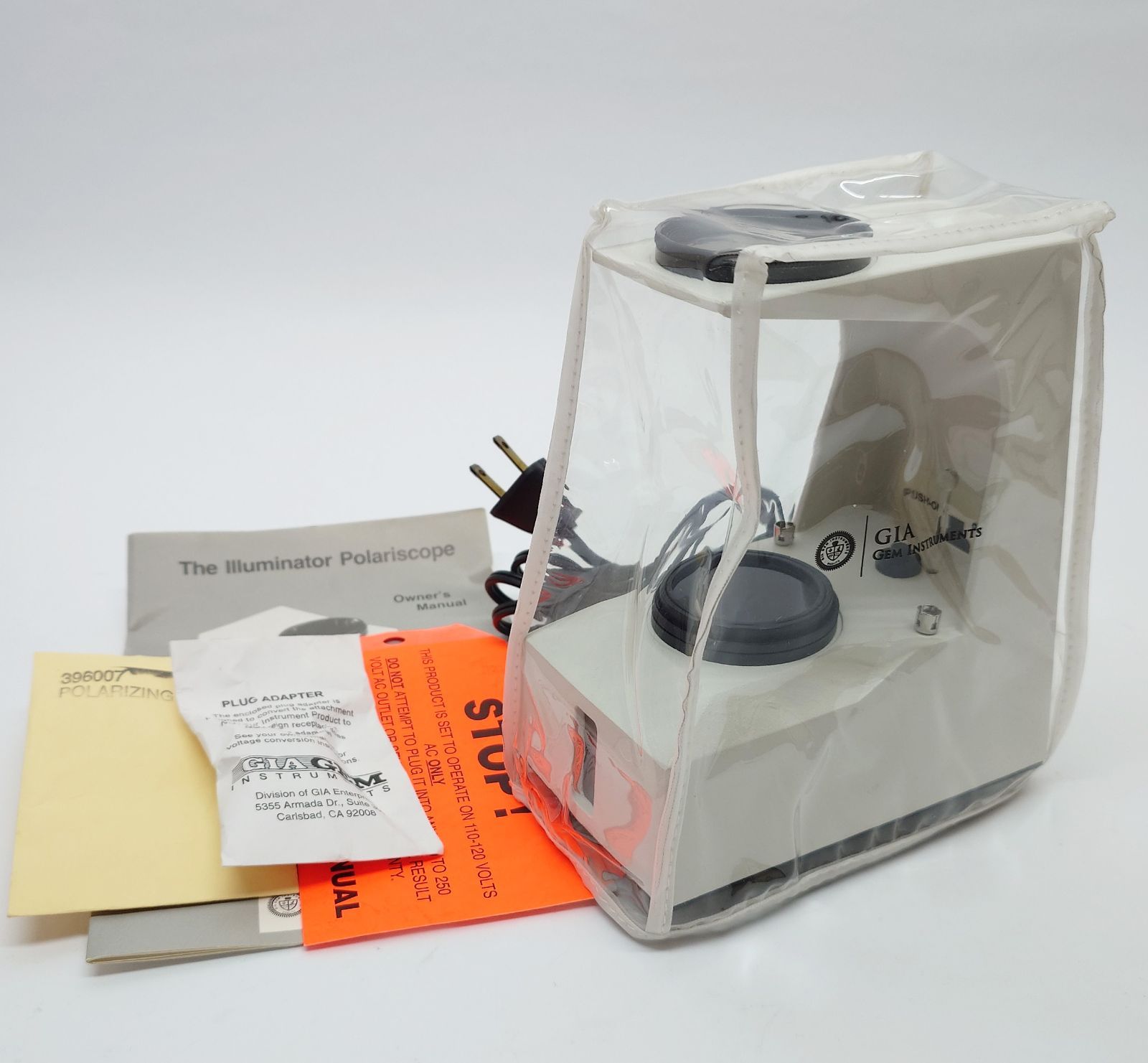 GIA GEM Polariscope ポラリスコープ 415 偏光器 ダイヤモンド 宝石 鑑定