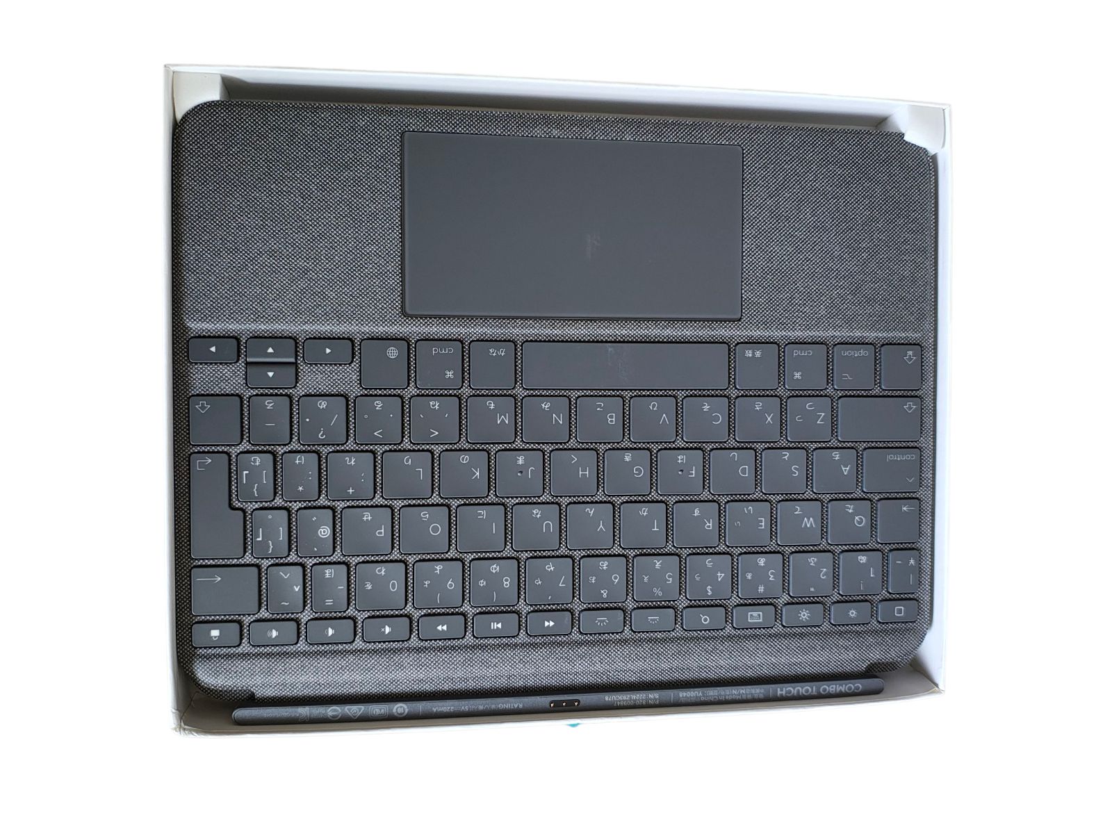 [未使用品]ロジクール iPad Air 10.9インチ iK1095GRA logicool ロジクール Combo Touch iPad 11インチ A16 & 10.9