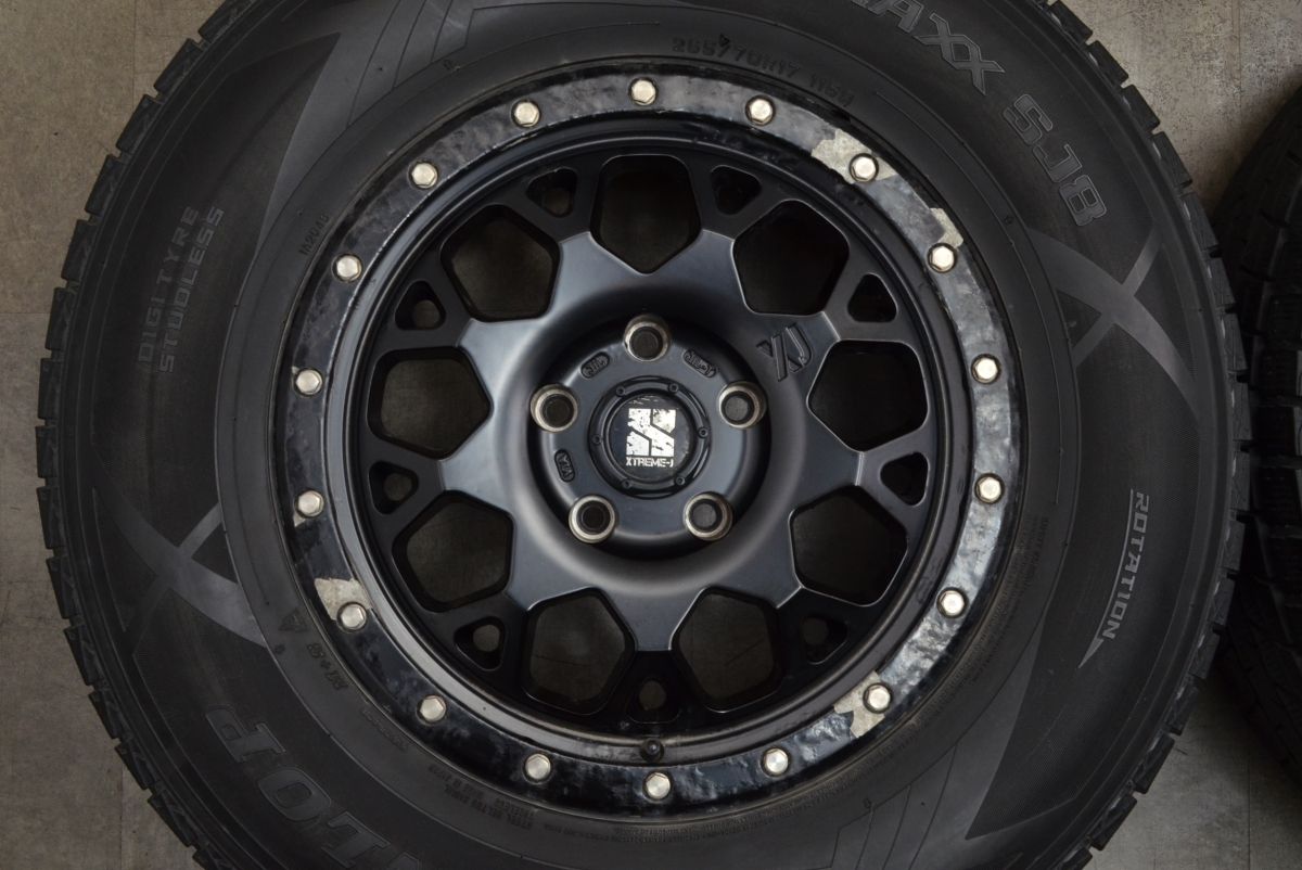 希少中古アルミ18X8.0 PCD127 エクストリームJ ラングラーjeep 18y- ジープ ラングラーJL | XHD ホイール サテンブラック 20x9J