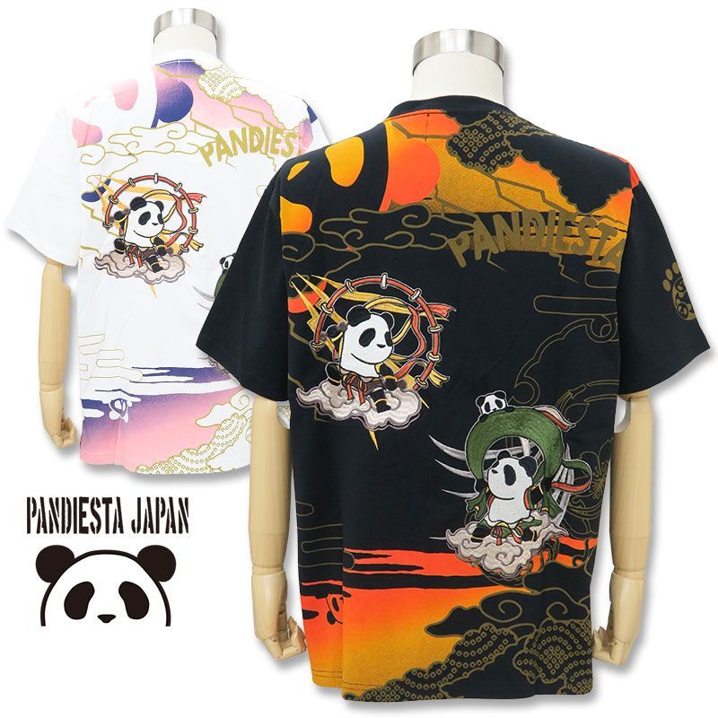 パンディエスタ 半袖Tシャツ 523215 風神 雷神 PANDIESTA