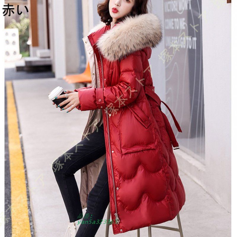 ダウンジャケット レディース 無地 スナップ 前開き インナー 普段使い 冬物 ダウンコート 厚手 コットンコート ベンチコートダウンジャケットフード付き yan5a323365