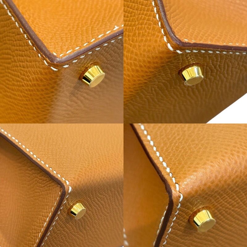 エルメス HERMES ミニケリー2 W刻印 (2024年製) ゴールド ゴールド金具