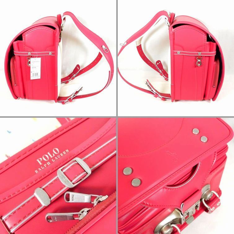 普段着 大人気 ラルフローレン ランドセル 女の子用 ローズピンク A4フラット 日本製 POLO RALPH LAUREN 定価110 000円 【熱い販売】