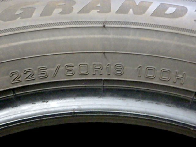 J240 送料無料◆2025年製造 約7.5部山◆DUNLOP GRANDTREK PT5◆225|60R18◆2本 25133524