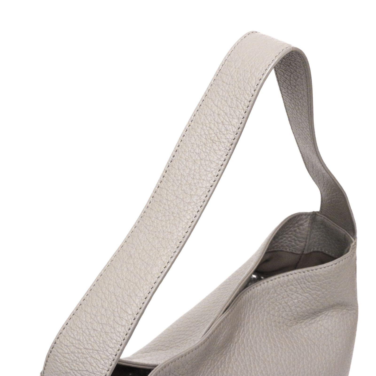 フルラ ワンショルダーバッグ ハンドバッグ シボ ラウンドシェイプ  