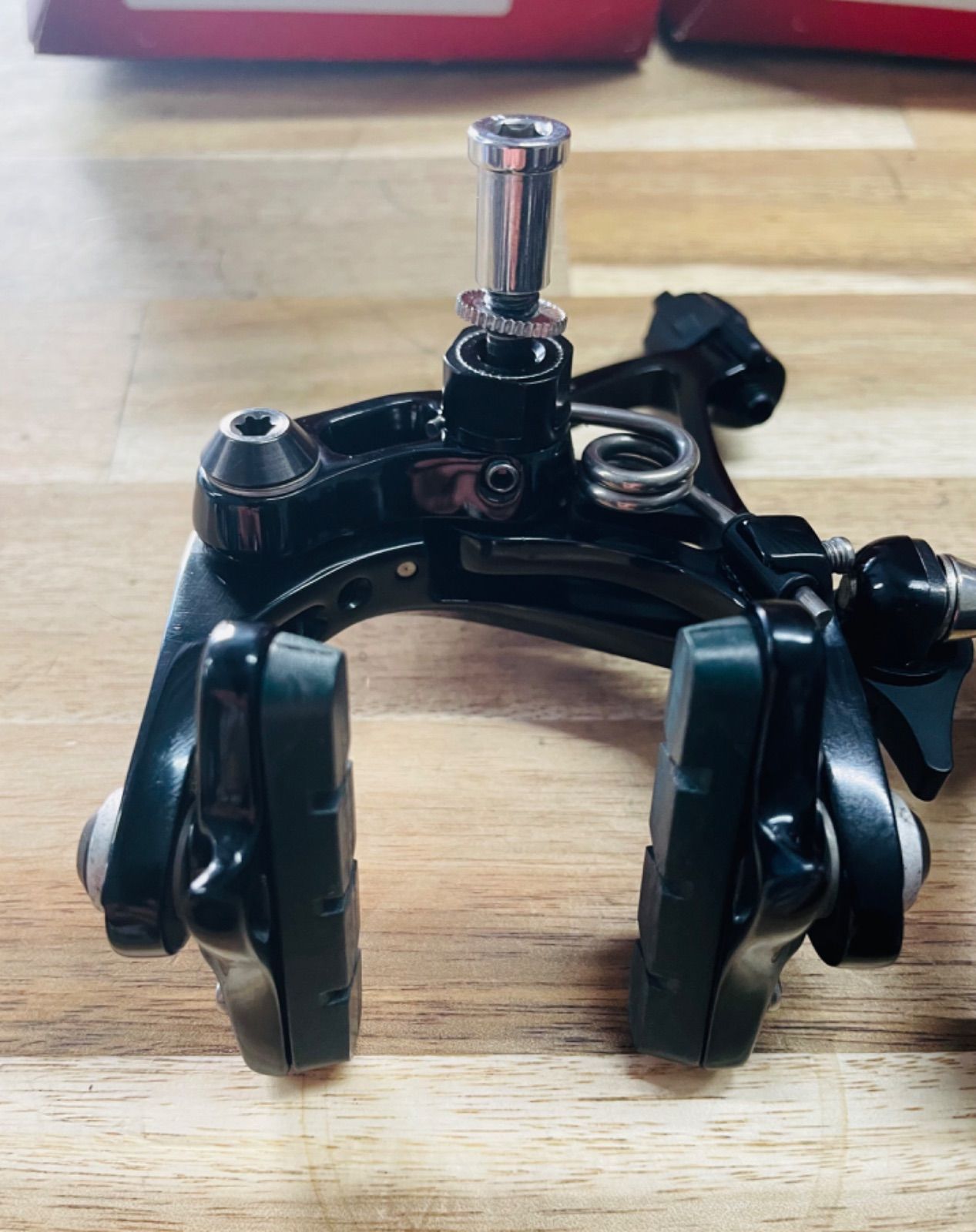 スラムレッド キャリパーブレーキ 前後セットDURA-ACEシュー付き
