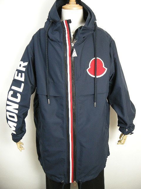 サイズ1□新品□モンクレールGRANDUCナイロンコート ダークネイビー メンズ