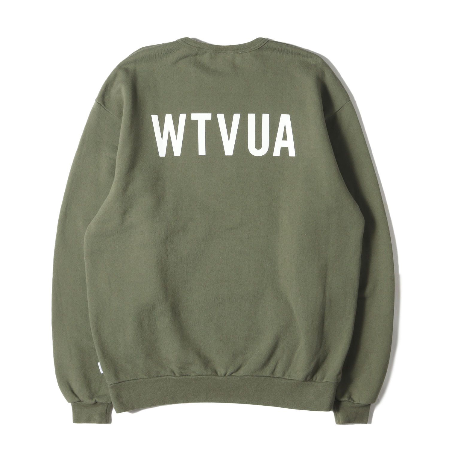 WTAPS ダブルタップス スウェット サイズ:L 21AW WTVUA クルーネック スウェットシャツ SCREEN WTVUA CREWNECK  SWEAT オリーブドラブ トップス トレーナー【メンズ】 - メルカリ