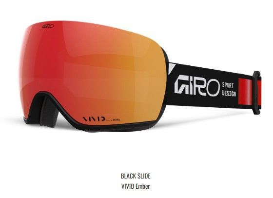♥ 25-26 GIRO GOGGLE ARTICLE II BLACK SLIDE VIVID Ember 土日祝発送OK 11000